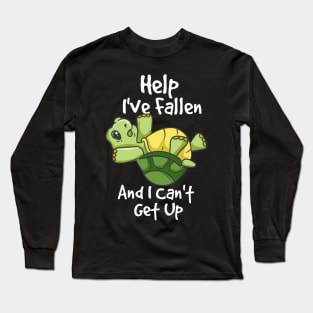 Funny Turtle, Depression Long Sleeve T-Shirt